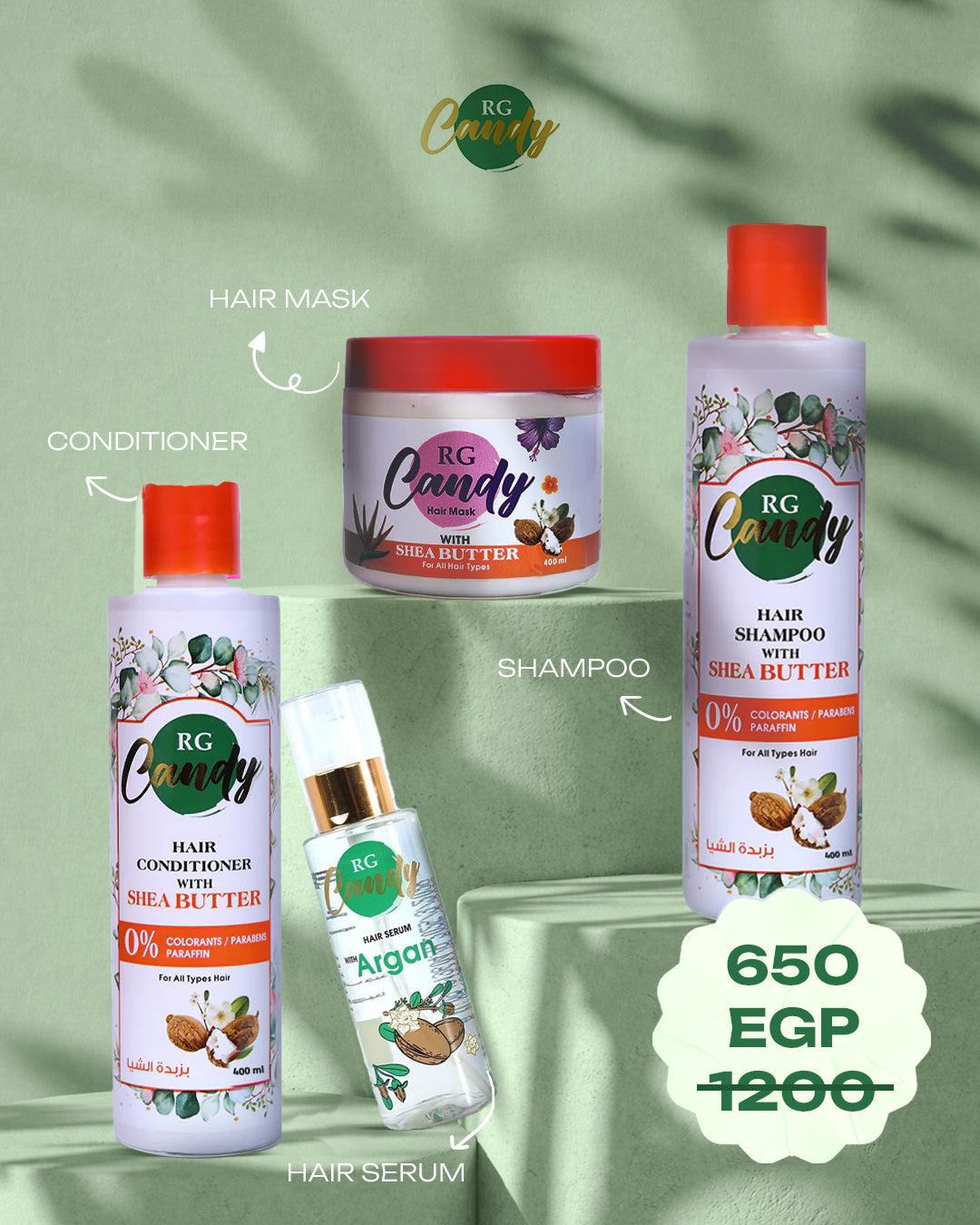 Complete Hair Care Bundle - Shea Butter